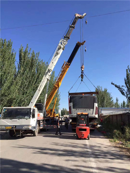 衡阳县港口集装箱搬运案例